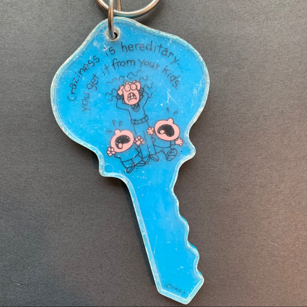 Funny Parent Crazy🎄Vintage Keychain or ornament